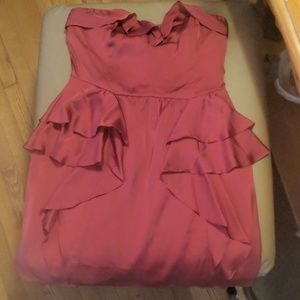 *Like New*American Eagle strapless ruffle dress